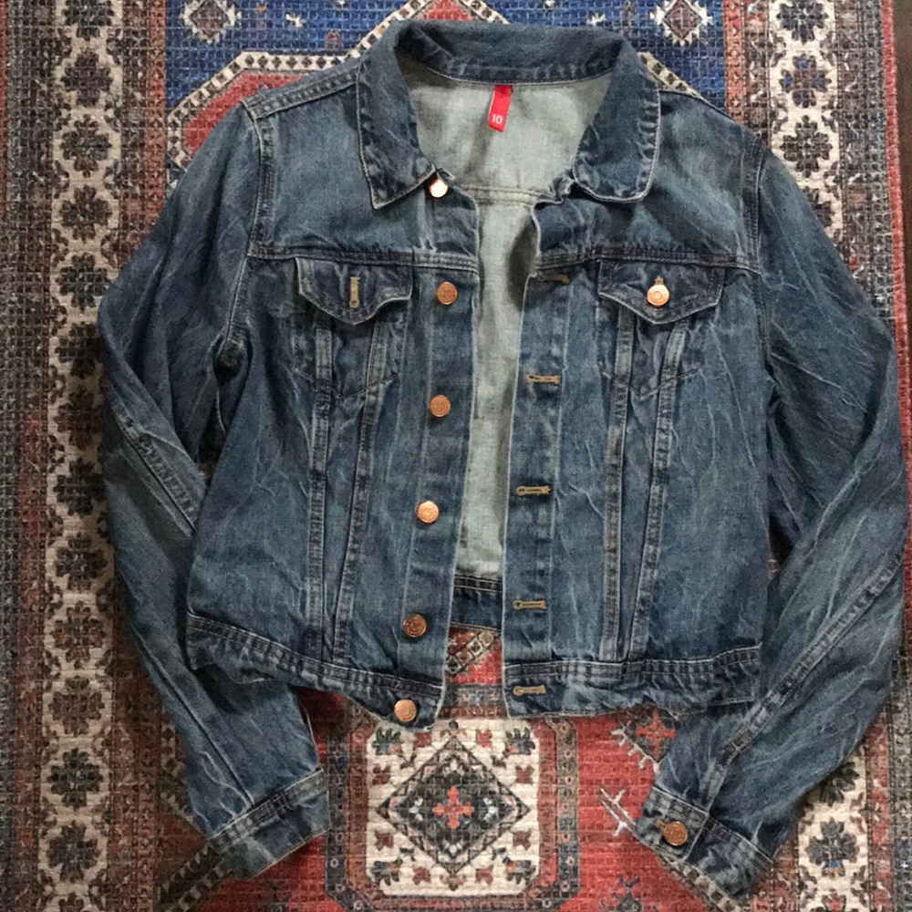 H&M Divided denim jacket. Size 10.